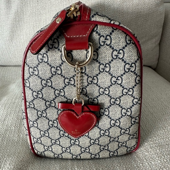 Gucci Monogram Tattoo Heart Joy Boston bag - Picture 11 of 12
